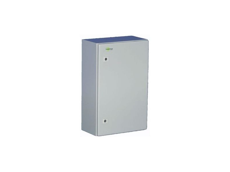 Tycon Power ENC-ST-23x14x12 - Outdoor steel enclosure with locking door, pole/wall mount. Includes pole bracket.