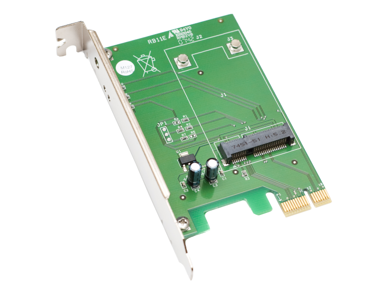 Mikrotik MP1E - PCI-E card with 1 miniPCI slot
