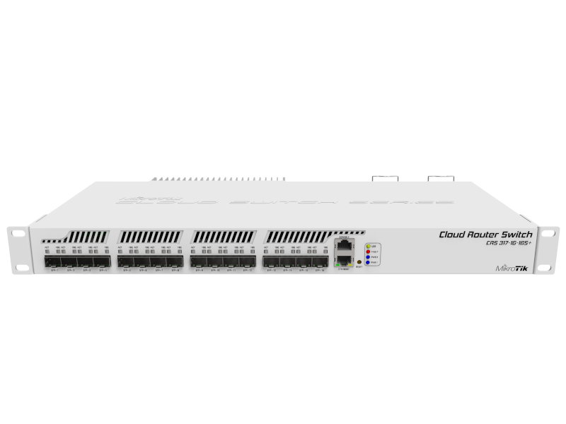 Mikrotik CRS317-1G-16S+RM - Cloud Router Switch rack 1 port Gigabit ethernet 16 slots SFP+ 10G RouterOS L5
