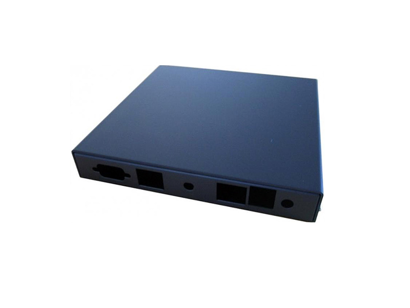 PC-Engines IN2NU2 - Aluminum Indoor Case for ALIX APU 2 LAN USB - Black