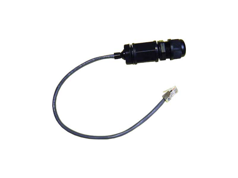 SunParl WA-SPD - Weatherproof Ethernet connector with 20 cm cable.