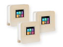 SecuriFi Almond 3 -  Central de Alarma, Router WiFi5 AC, Mesh WiFi, Hub Zigbee, color blanco, pack de 3 unidades