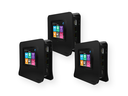 SecuriFi Almond 3 -  Central de Alarma, Router WiFi5 AC, Mesh WiFi, Hub Zigbee, color negro, pack de 3 unidades