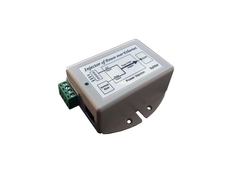 Tycon Power TP-DCDC-1218 - 9-36VDC IN 18V PoE OUT 18W DC to DC Converter and PoE Injector