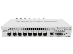[MKT-CRS309-1G-8S+IN] Mikrotik CRS309-1G-8S+IN -  Cloud Router Switch interior 1 puerto Gigabit ethernet 8 slots SFP+ 10G RouterOS L5