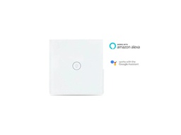 [M0L0-SW01WE] M0L0 powered by Tuya - 1 gang Smart light swicth whte color - WiFi