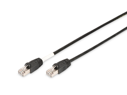 [DGT-DK-1644-100/BL-OD] Outdoor patch cord Cat 6 S/FTP, Black, 10 m
