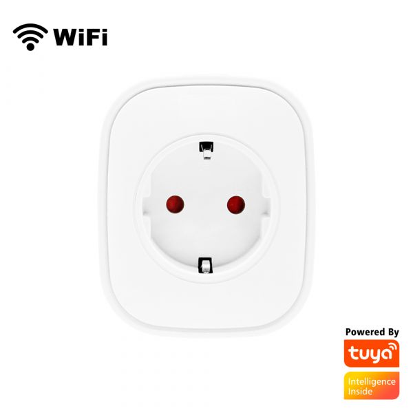 Enchufe Inteligente Wifi Smart Plug 220v Blanco Macroled – Lummina