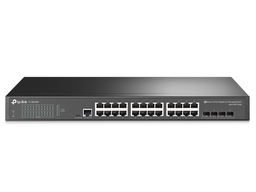 [TPL-TL-SG3428] TP-Link TL-SG3428 - JetStream™ Conmutador gestionado Gigabit L2+ de 24 puertos con 4 ranuras SFP