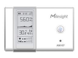 [MLS-AM107-868M] Milesight AM107-868M -  Sensor múltiple de ambiente interior (7 sensores en 1) LoraWan 868 MHz.
