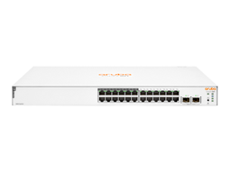 [ARU-IO-1830-24G-2SFP-195W] HPE Networking Instant On 1830-24G-2SFP-195W - Aruba 1830 PoE Switch 24 gigabit ports 2 SFP slots 195w