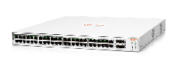 [ARU-IO-1830-48G-4SFP-370W] HPE Networking Instant On 1830-48G-4SFP-370W - Aruba 1830 PoE Switch 48 gigabit ports 4 SFP slots 370w (JL815A)