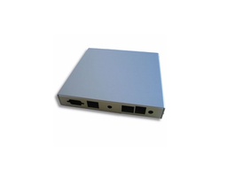 [CMP-ALX-IN2AU] PC-Engines IN2AU - Caja de Aluminio de interior para ALIX APU 2 LAN USB