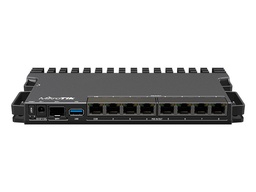 [MKT-RB5009UPr+S+IN] Mikrotik RB5009UPr+S+IN - PoE+ IN/OUT Desktop Router with 7 RJ45 gigabit, 1 RJ45 2.5 Gbps, 1 SFP+ 10 GB, RouterOS L5