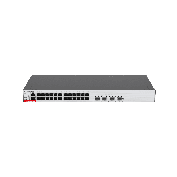 [DG-S5300K-24GP4X-370W] Data General DG-S5300K-24GP4X-370W - Switch 10G 24 puertos PoE+ Gbit RJ45 y 4 puertos XSFP 10G - 370w