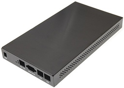 [CMP-MKT-IN600] Mikrotik CA/600 Caja aluminio interior negra para RouterBoard RB600,  4 agujeros para  Nhembra Bulkhead conector antena AC/SWI Swivel