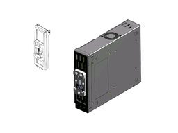 [WS-DIN-8-150-AC] Netonix DIN-8-150-AC - Kit de montaje en rail DIN para switch Netonix