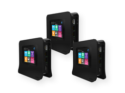 [SECU-3ALMOND-3-BK] SecuriFi Almond 3 - Alarm Center, WiFi5 AC Router, Mesh WiFi, Zigbee Hub, black color, pack of 3 units