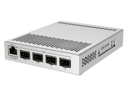 [MKT-CRS305-1G-4S+IN] Mikrotik CRS305-1G-4S+IN -  Cloud Router Switch interior 1 puerto Gigabit ethernet 4 slots SFP+ 10G RouterOS L5
